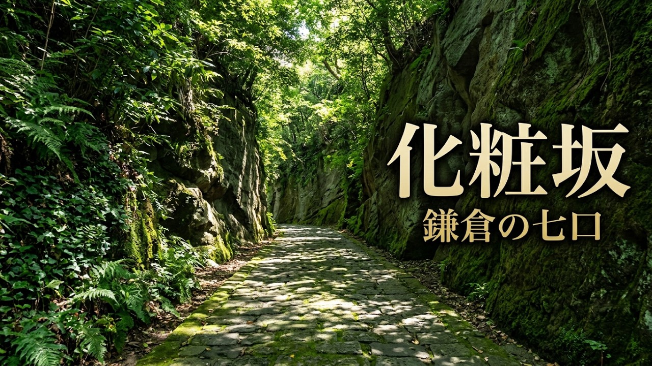 霊峰富士 へ続く路だった…＃古都鎌倉 ＃化粧坂 ＃景清の土牢 ＃霊峰富士 ＃源氏山 ＃十六井戸 ＃底脱井戸 ＃海蔵寺 ＃KAMAKURA　＃MtFUJI