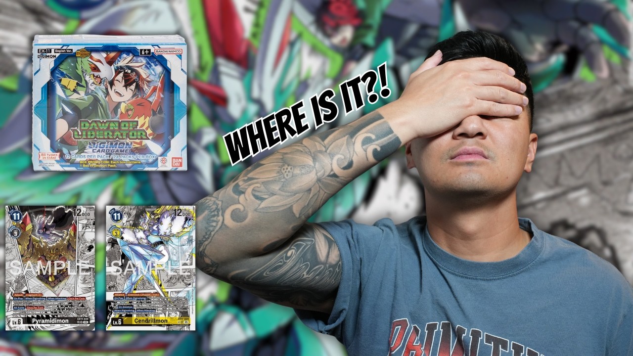 Hunting Digmon's FIRST Manga Cards! | Dawn of Liberator UNBOXING!