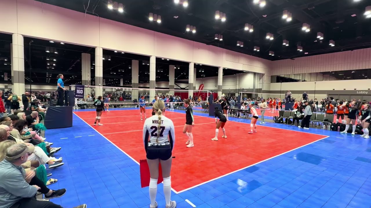 Next Level Volleyball Academy 15 Gold vs MVA 15 Julio - Game 1 - Set 2