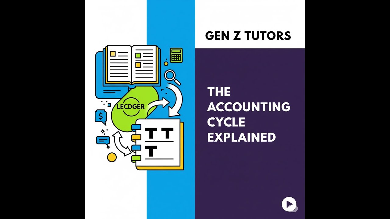 Accounting Cycle 101: How to do Journals AND Ledgers Explained