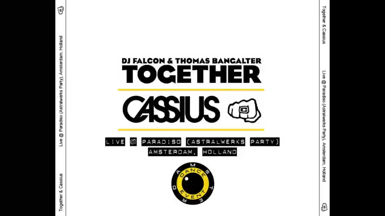 Cassius, Thomas Bangalter & DJ Falcon @ Paradiso, Amsterdam Dance Event (19.10.2002) DAT Recording?
