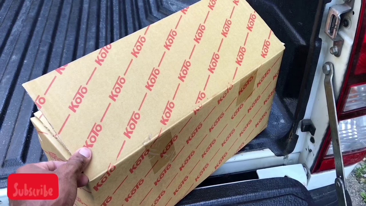 How to change a Isuzu D-Max tail light.