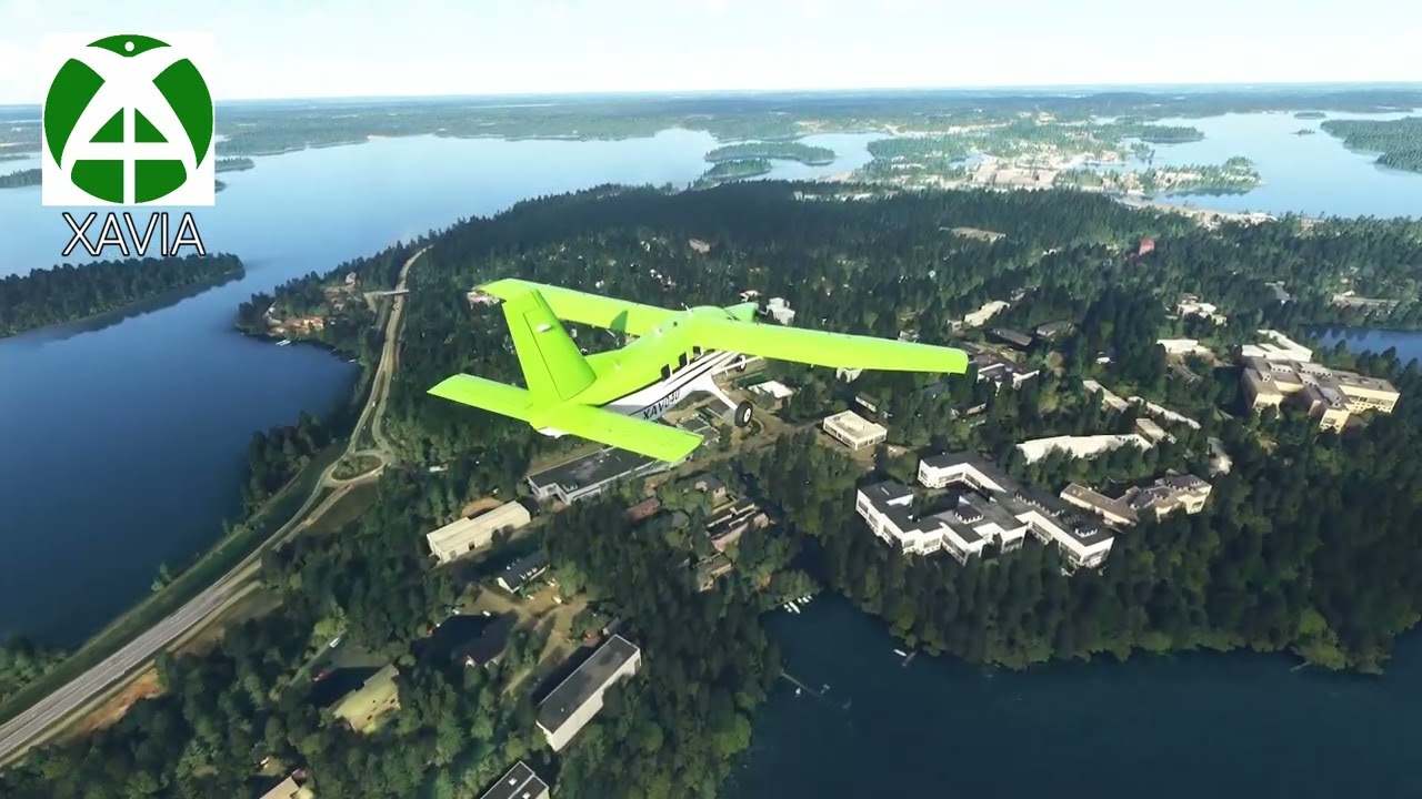XAVIA TOURS: Tour 7: The Cold North. Leg 24: EFJY (Jyvaskyla) - EFSA (Savonlina)