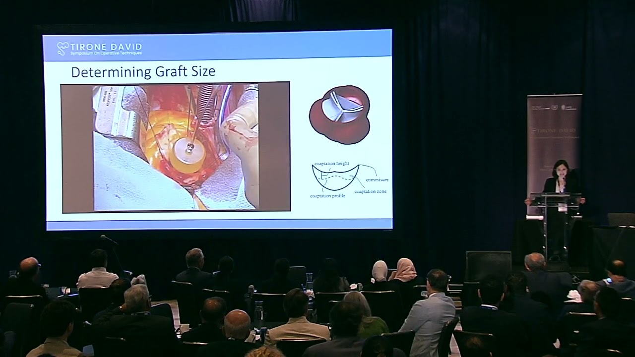 Reimplantation of a tricuspid valve into a tubular Dacron graft - Jennifer Chung
