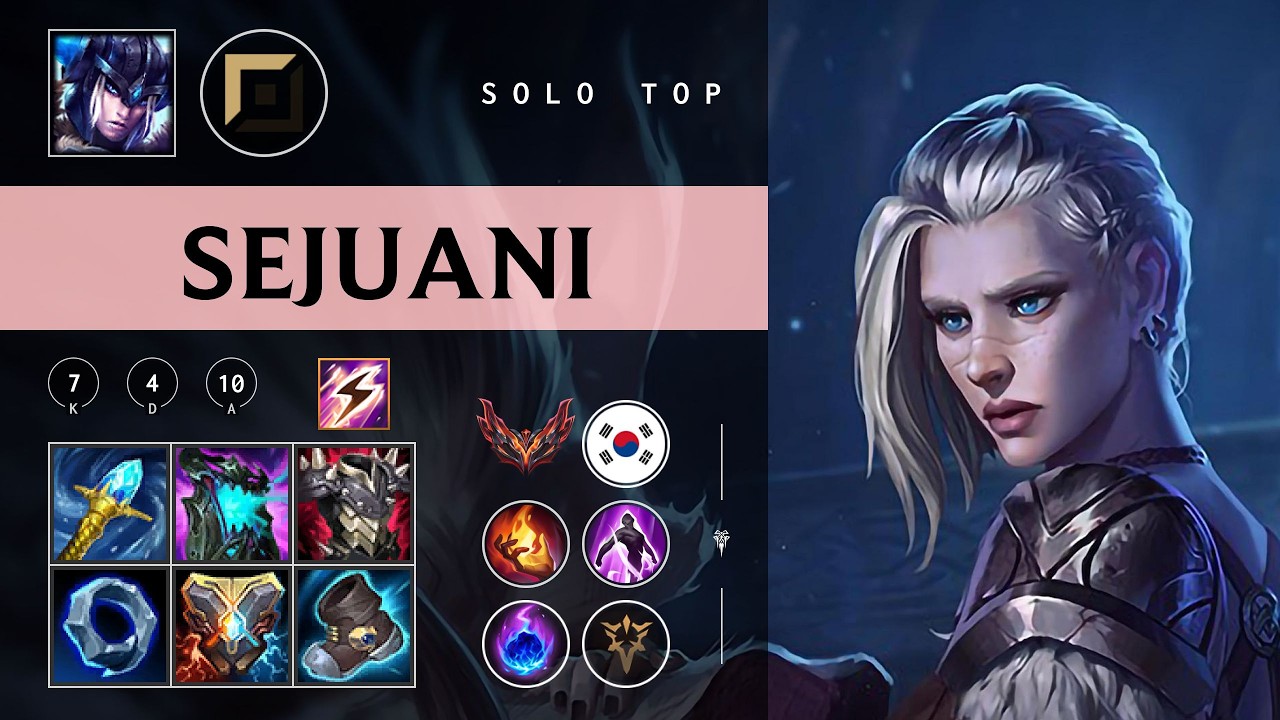 Sejuani Top vs Illaoi - KR Grandmaster Patch 26.03