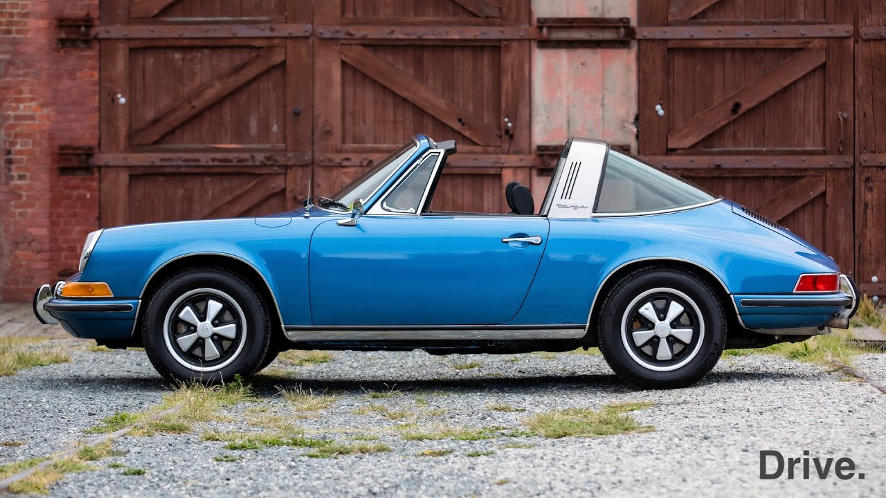 Drive 1972 Porsche 911T Targa 5-ступенчатая коробка передач ~ Silver Arrow Cars Ltd