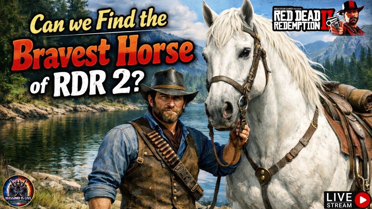 Bravest Horse in RDR2?🐎|Arthur Morgan’s Horse Hunt LIVE ! #gaming#livegaming #rdr2 #rdr2gameplay