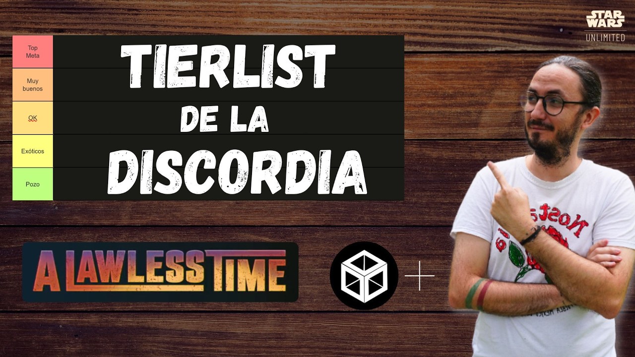 ¡TIER LIST líderes Una ÉPOCA SIN LEY! STAR WARS Unlimited