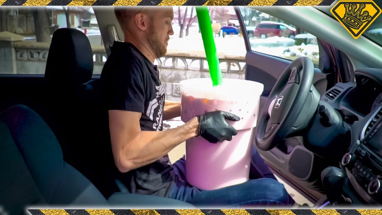 Check Out this Giant Boba Drink!