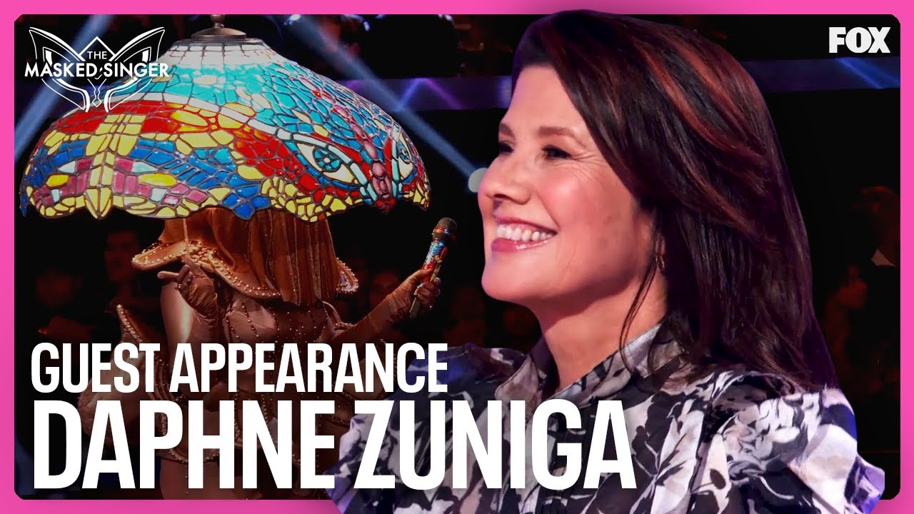 Daphne Zuniga Presents a REVEALING Clue For Lamp&rsquo;s Identity | The Masked Singer