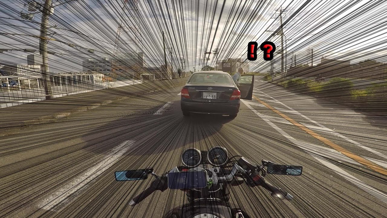 『CB400SF NC42~lci parts exhaust sound~』LCIラウンドショートマフラー　バッフル無し走行音