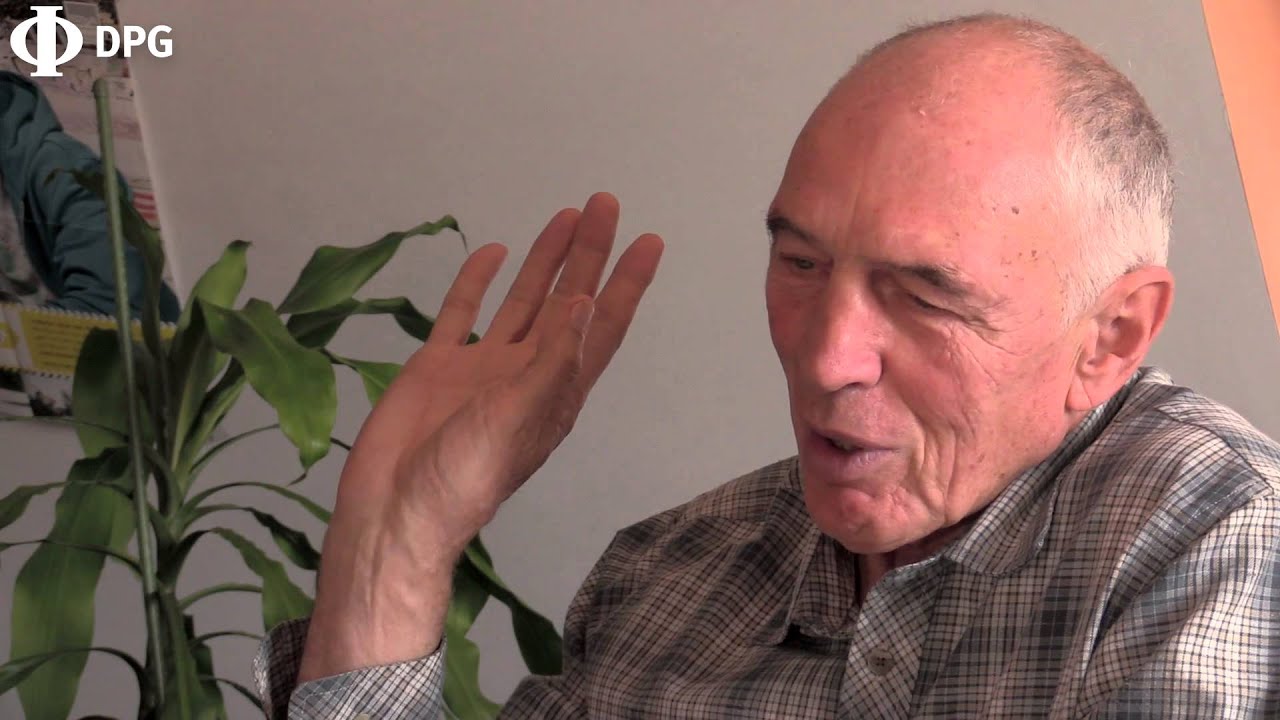 Physikerinnen und Physiker im Beruf - Holger Geschwindner