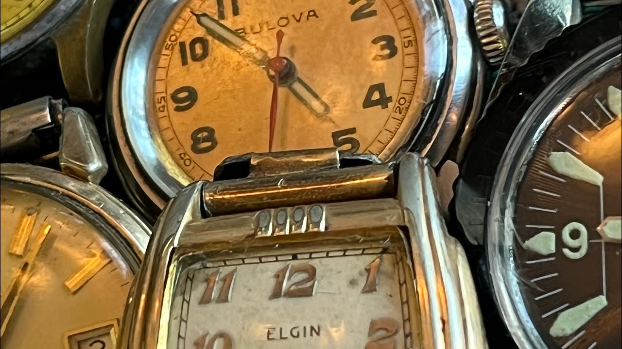 $100 Box of Vintage Watch Bought at Auction Was it Worth it?