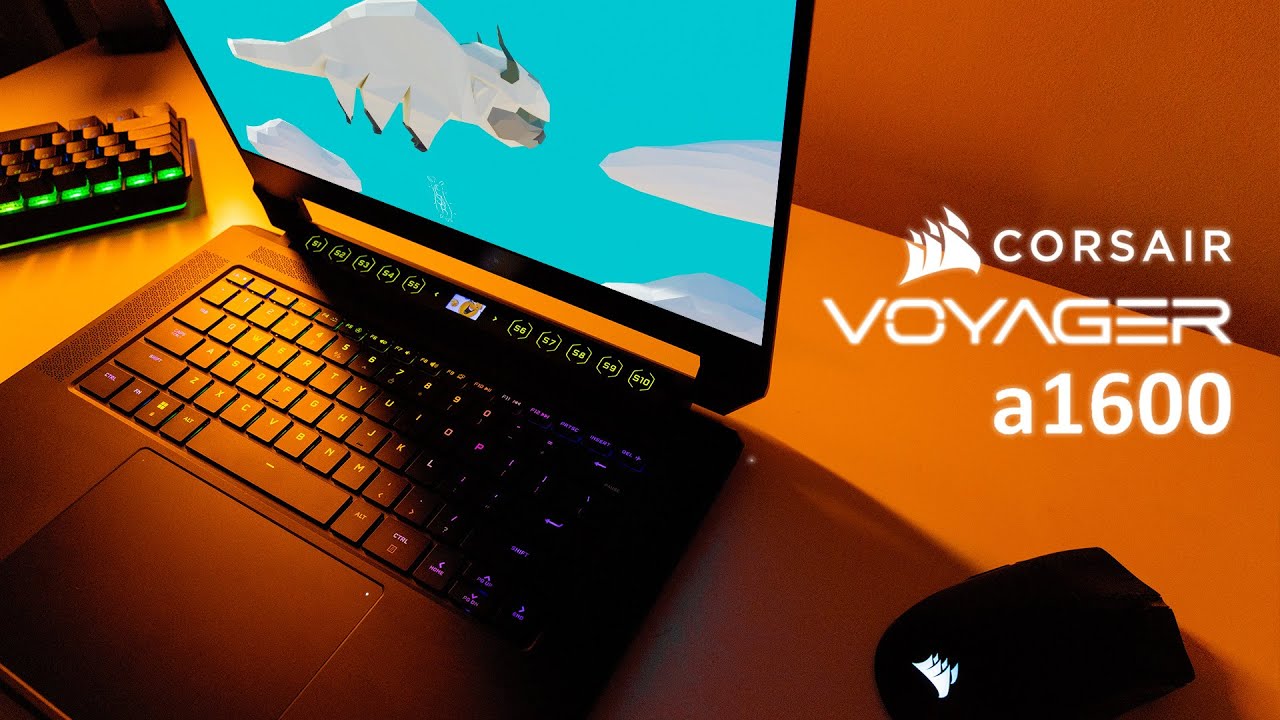 Ноутбук Corsair Voyager a1600 &mdash; ЧЕСТНЫЙ обзор