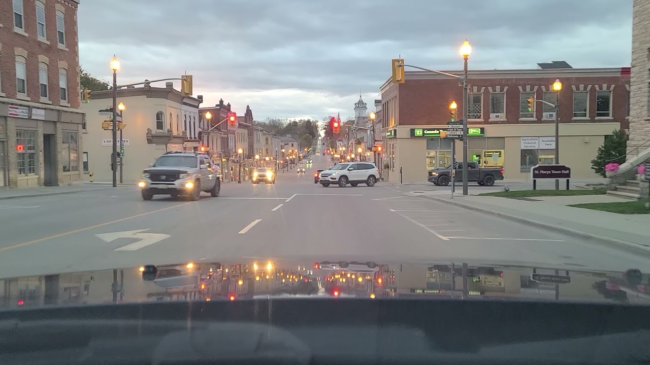 Drive with me - Main Street Canada - St.Marys Ontario -