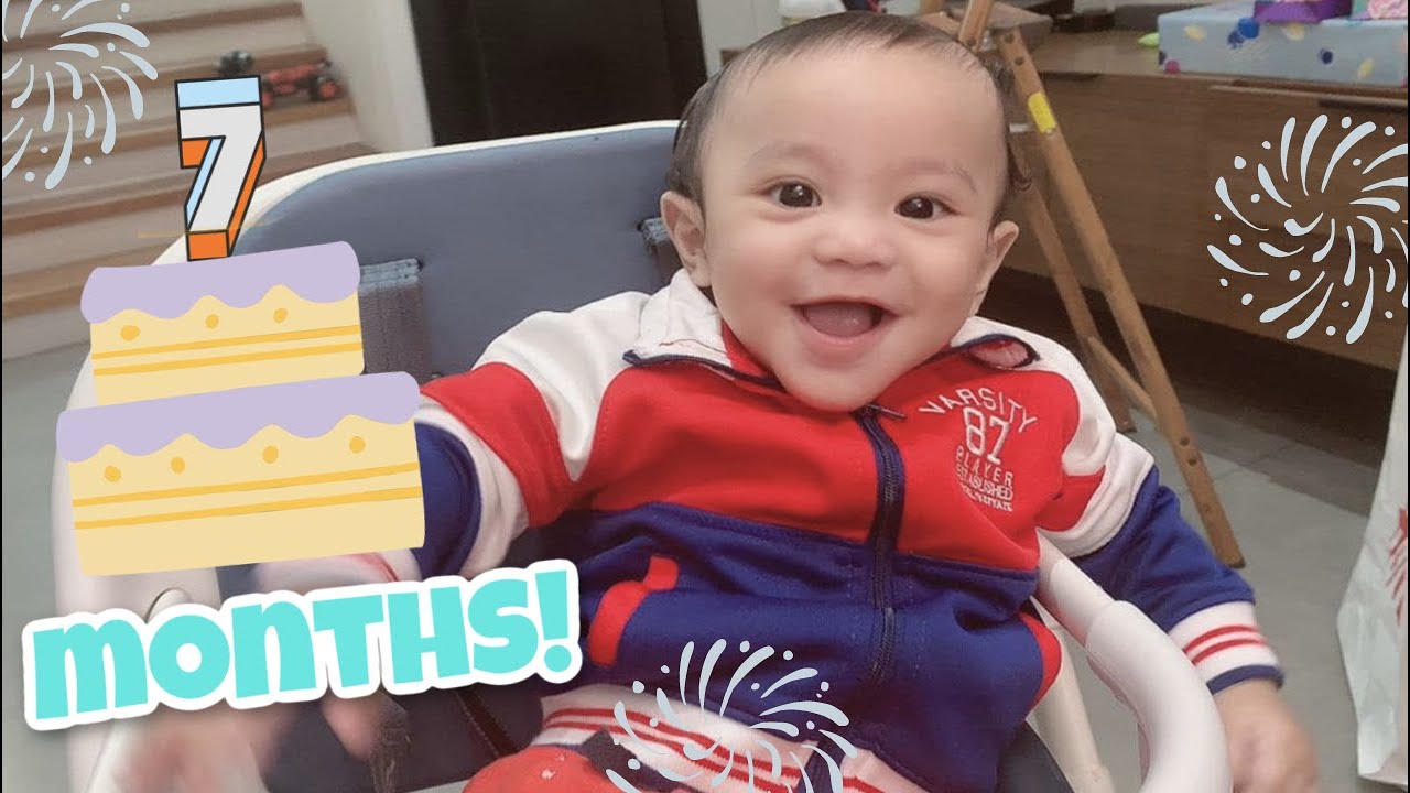 NOAH'S 7TH MONTHSARY! | Rhon & Pinchy Family