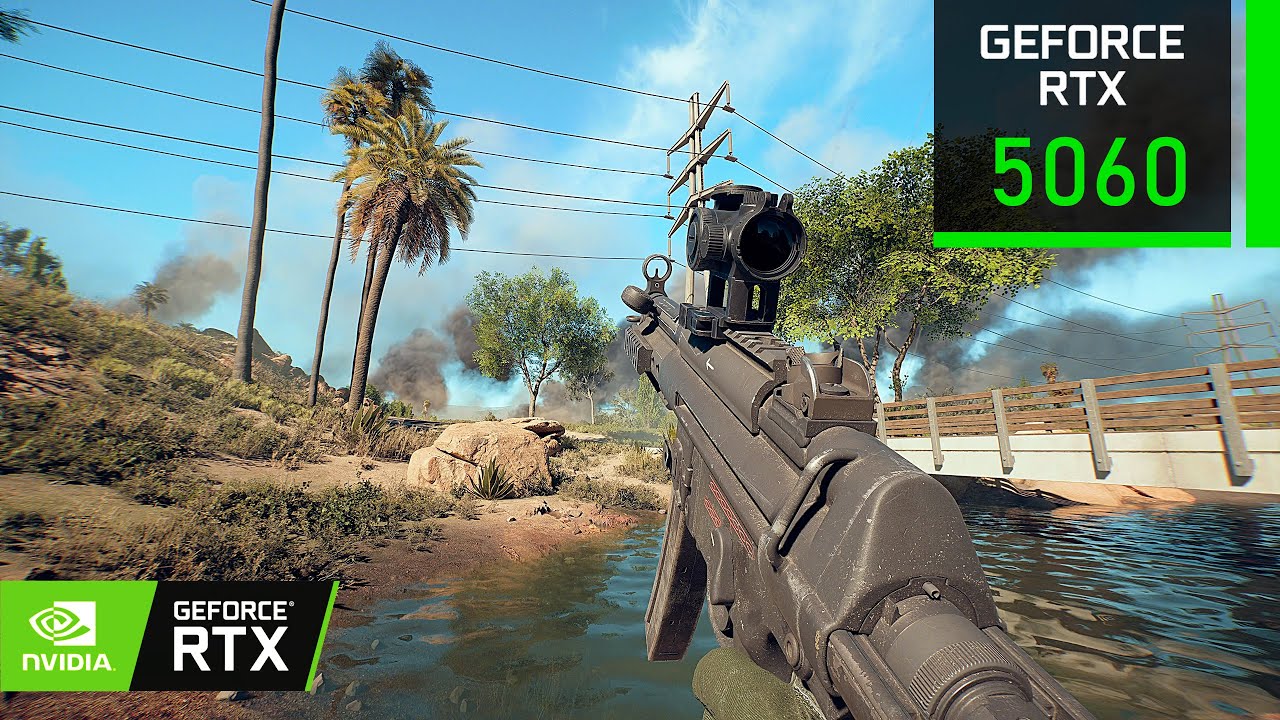 BATTLEFIELD 6 | RTX 5060 8GB ( 1080p 1440p 4K DLSS ON | FG ON )