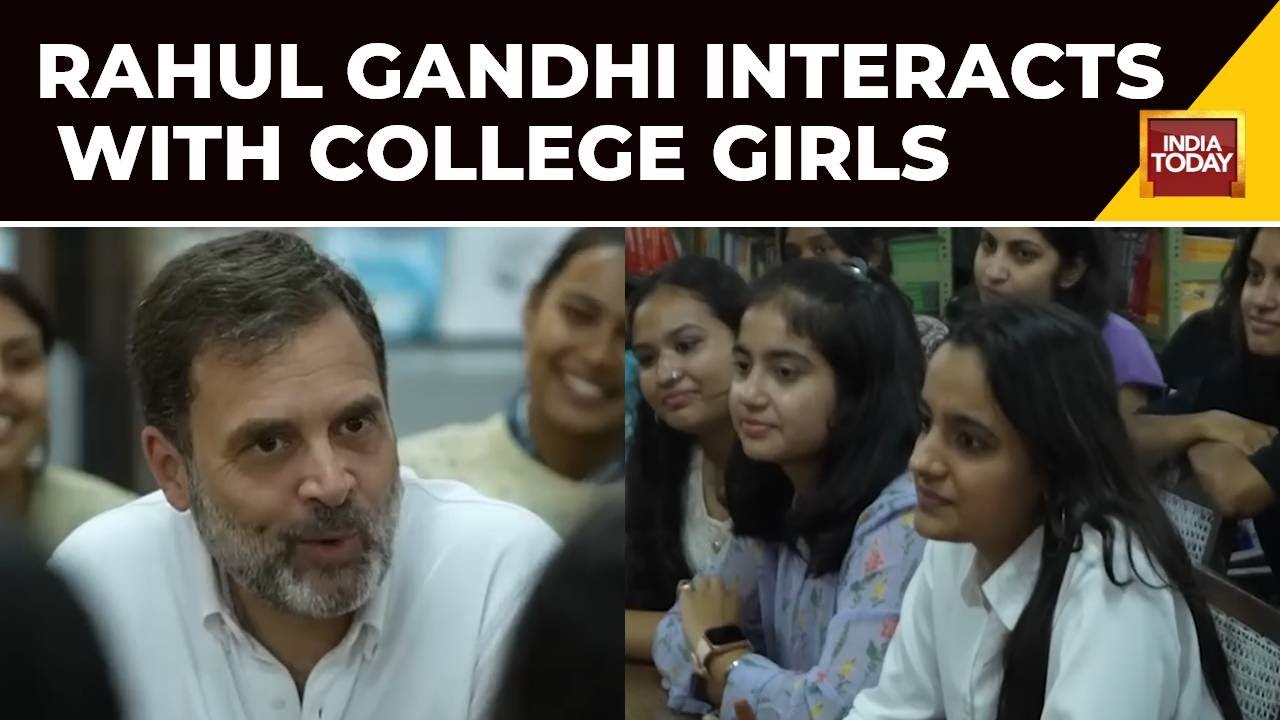 Rahul Gandhi's Candid Conversation With College Girls | Skill Development, Caste Census, And More