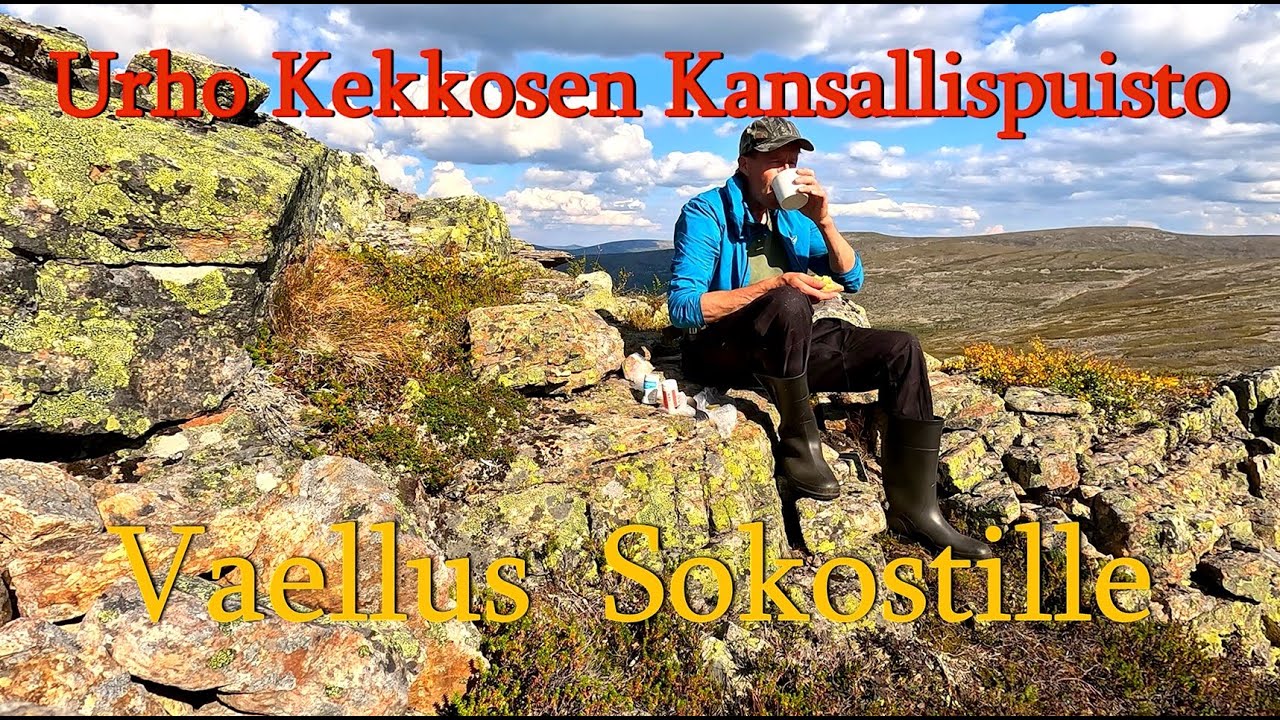 Vaellus Lapin erämaassa. Sokosti, Urho Kekkosen Kansallispuisto, retki lapissa.