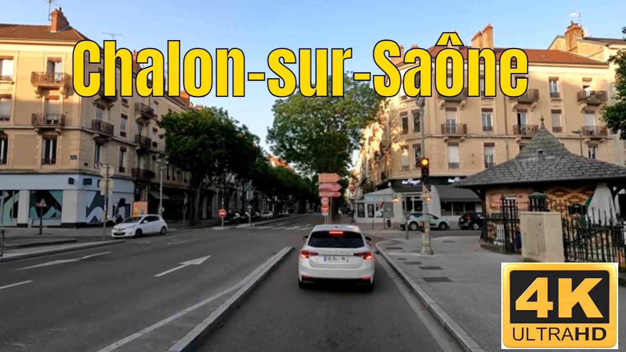 Chalon-sur-Saône-France - Driving- French region