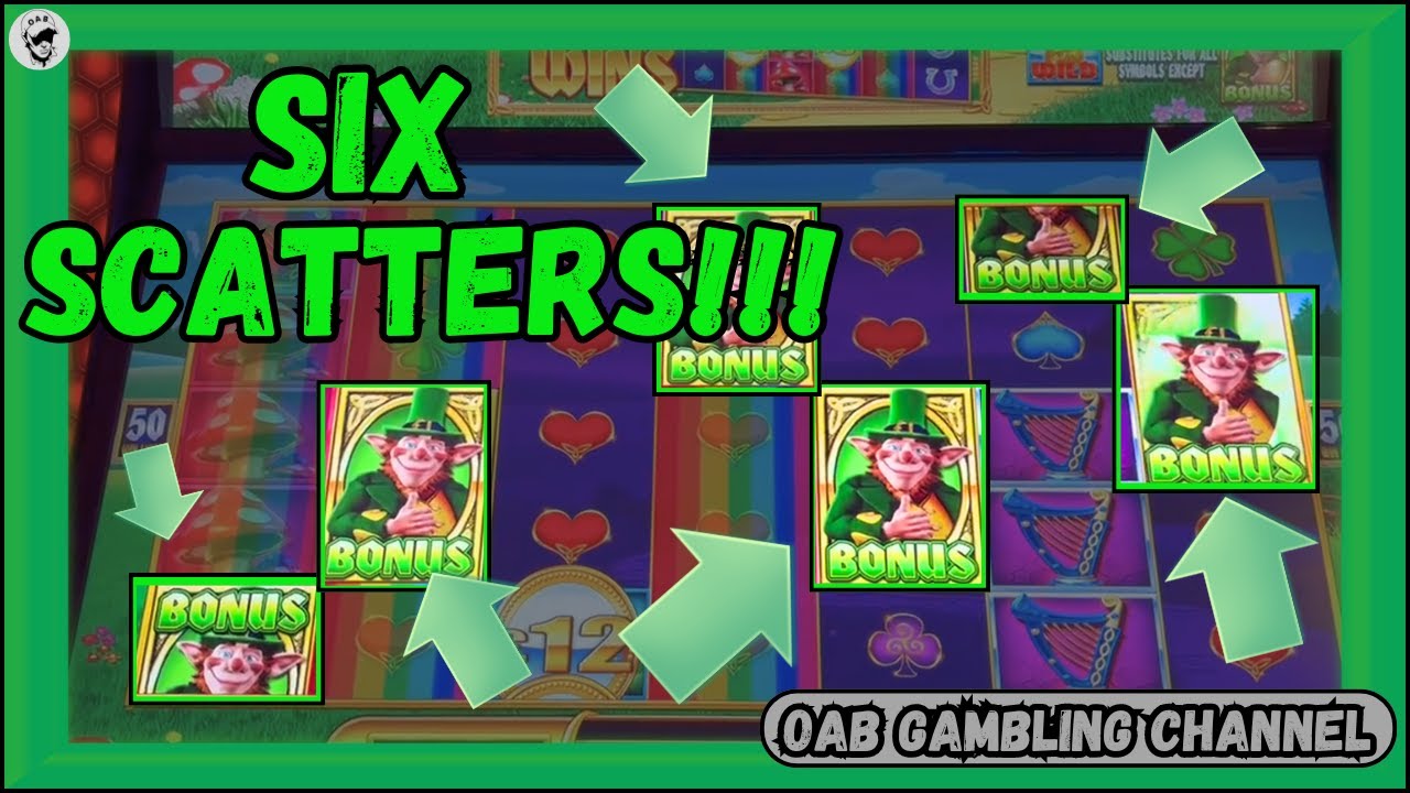 CRAZY VOLATILE ACTION! | 6 SCATTER SYMBOLS ON Leprechaun's Gold, Amazon Eyes Blows Off & LOTS MORE!
