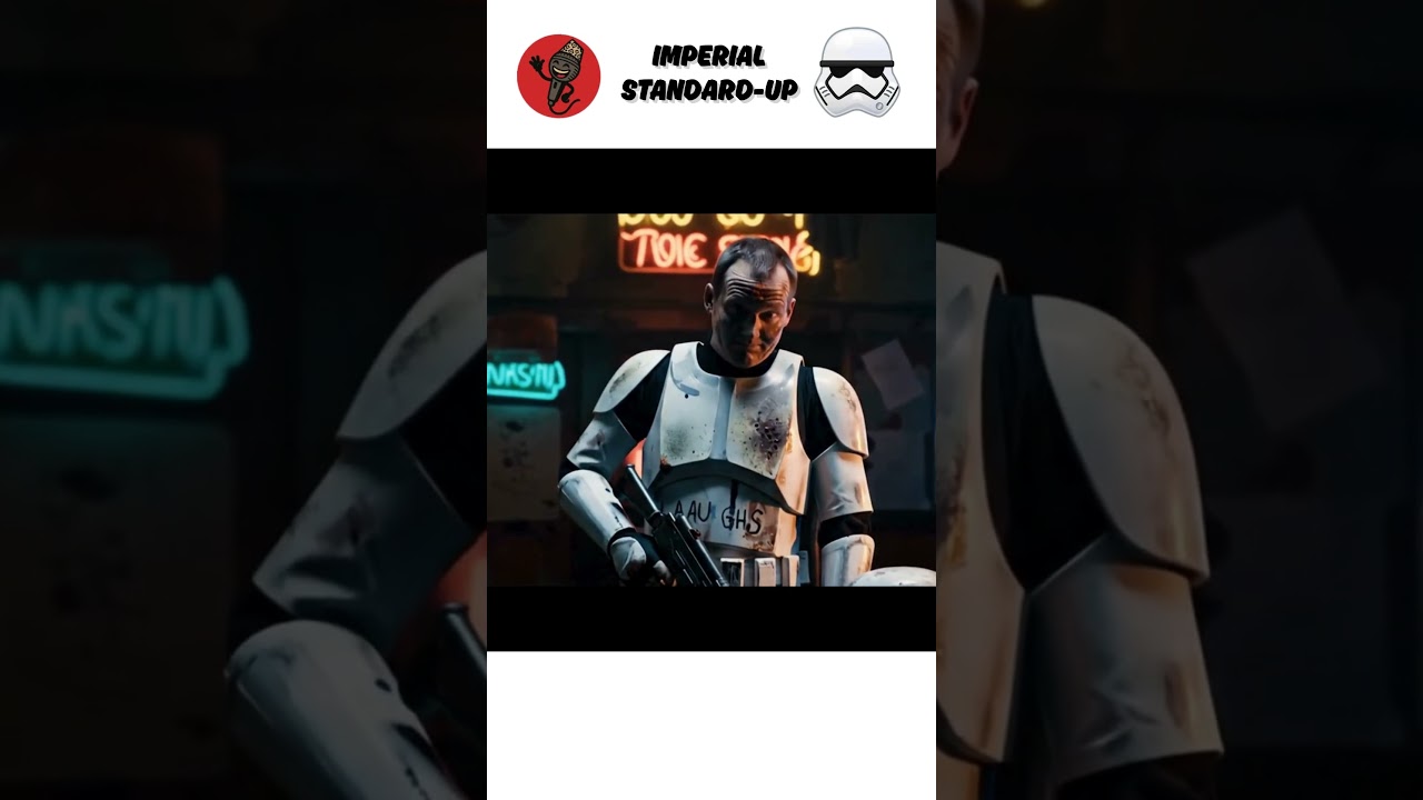 Imperial Standard-Up 2 😂: Stormtrooper Stand-Up | AI Comedy Central 