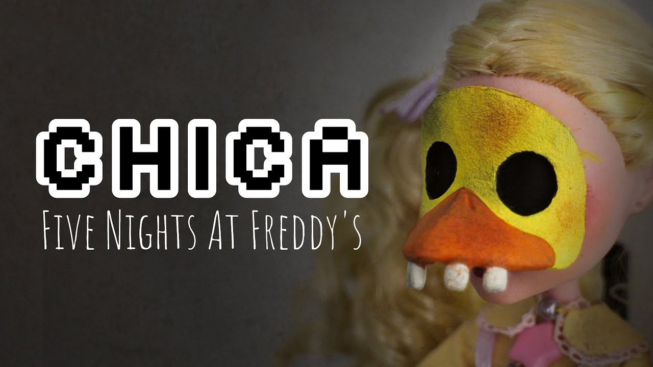 Repainting Chica from FNAF! | Custom Monster High doll | doll repaint 