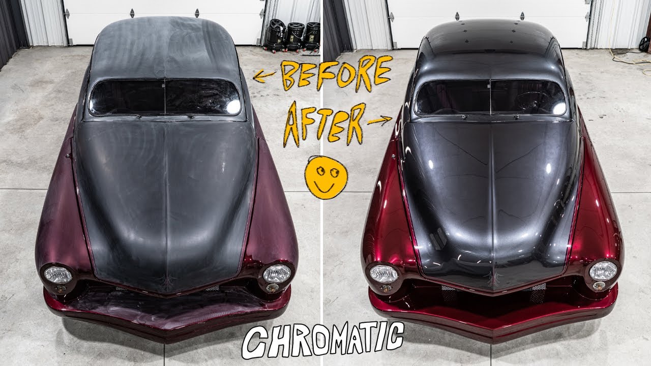 70 Year Old Mercury Goes Through A Heavy Paint Transformation - Auto Detailing