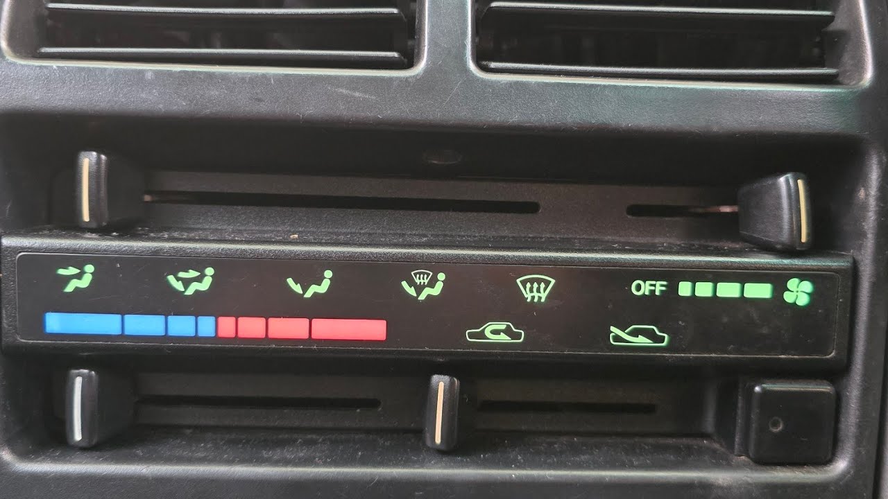 Suzuki Cultus AC Blower Speed Issue