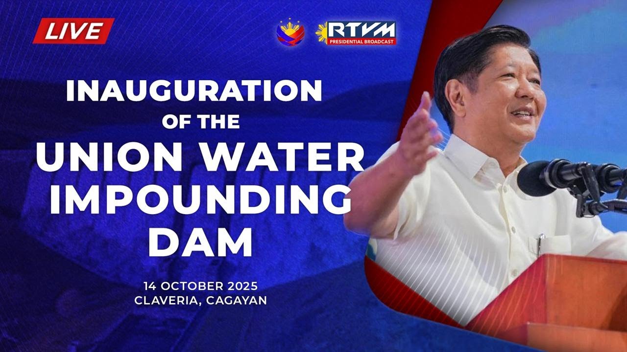 Inauguration of the Union Water Impounding Dam 10/14/2025