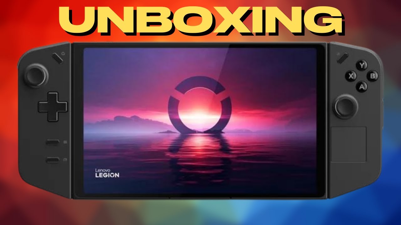 LENOVO LEGION GO  UNBOXING E PRIMEIRAS IMPRESSÕES