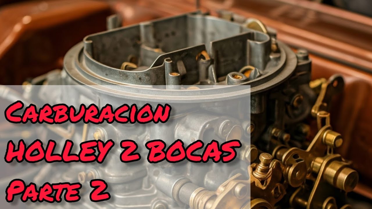 CARBURACION HOLLEY 2 BOCAS I PARTE 2