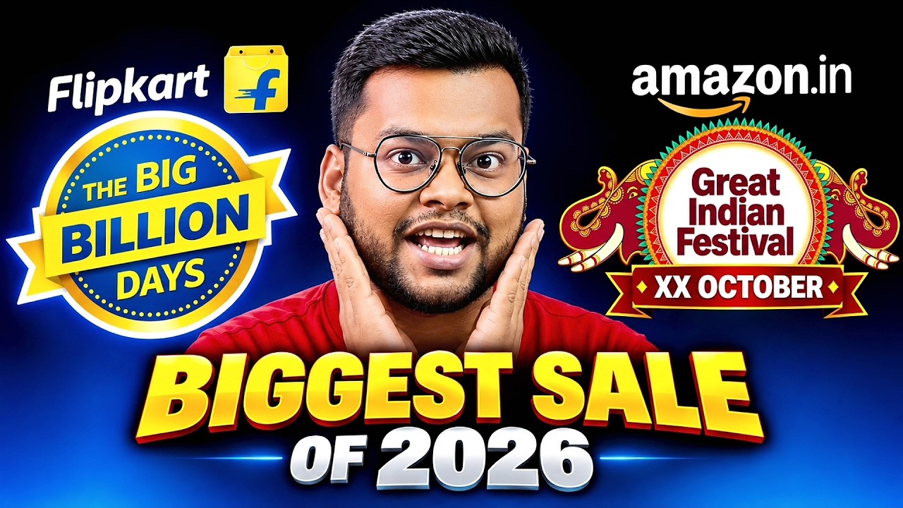 Flipkart Big Billion Days Sale 🔥🔥 Amazon Great Indian Sale Final Date | iPhone 17 Big Billion Days