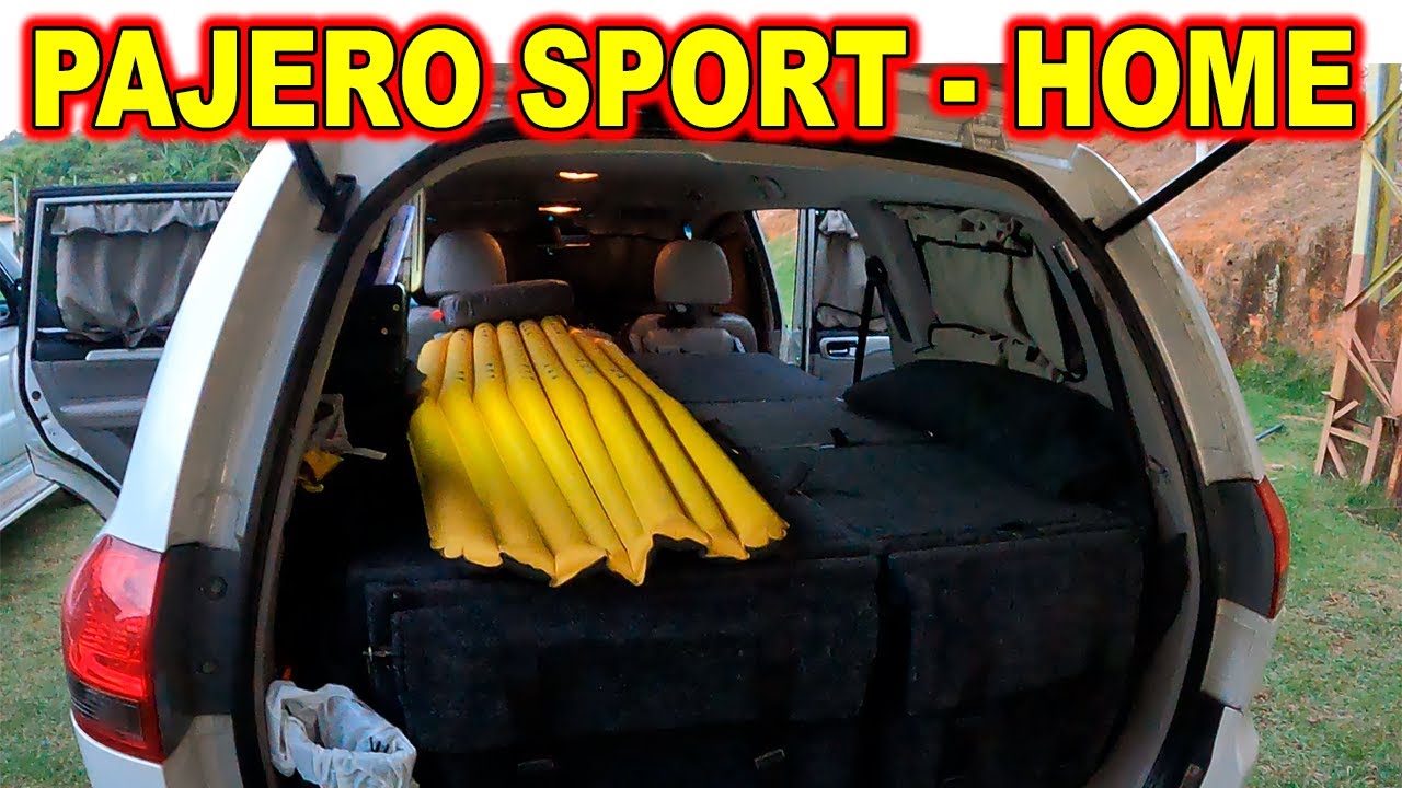 PAJERO SPORT MINI MOTORHOME | MAIS UMA PAJEROHOME COMPLETA
