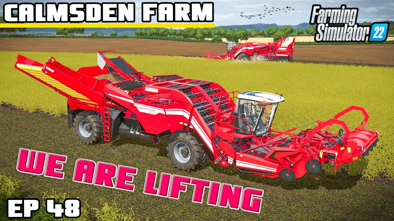 ВЕСЬ КОЛЛЕКТИВ, ДАВАЙТЕ НАЧНЕМ РАБОТАТЬ! | Ферма Calmsden | Farming Simulator 22 - Эпизод 48
