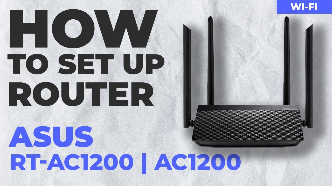 ✅ Как настроить ASUS RT-AC1200 | Как настроить WiFi-роутер ASUS AC1200