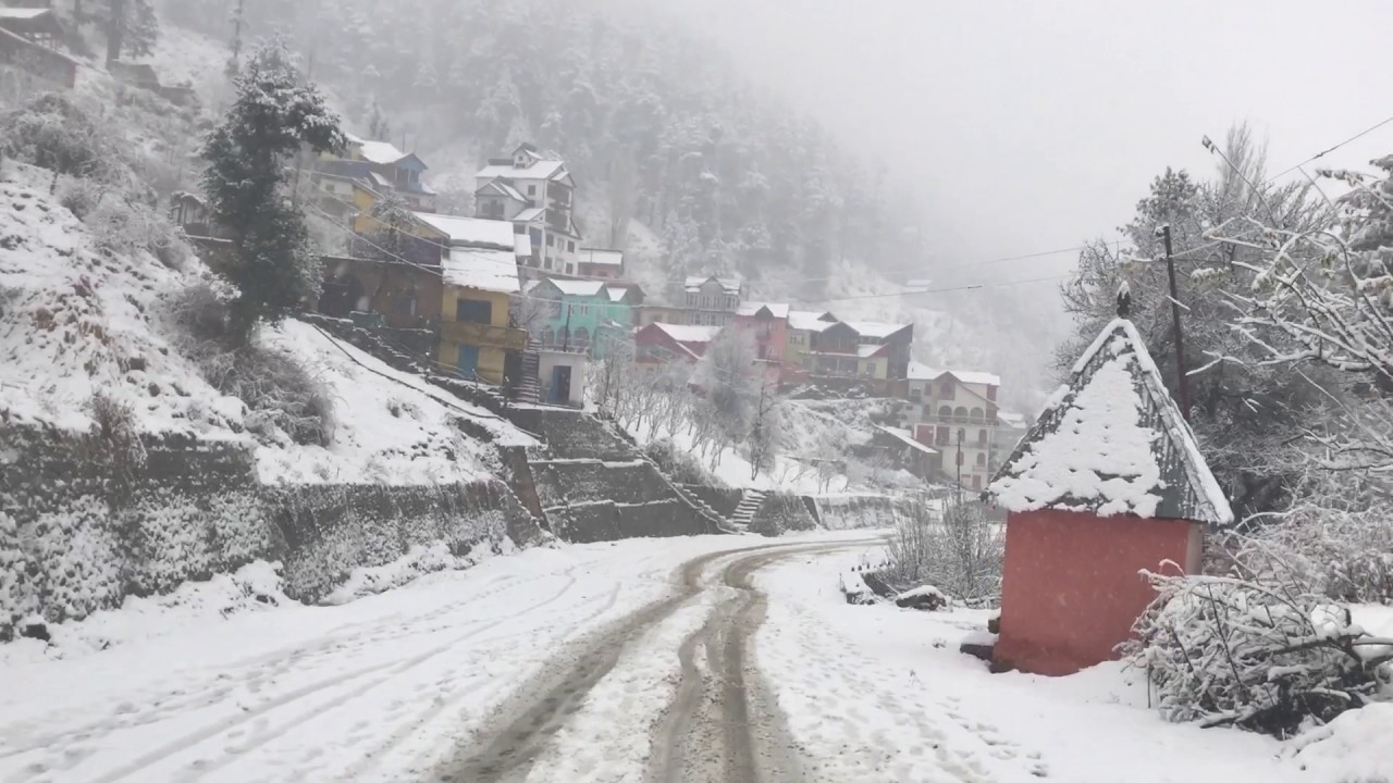 Bhadarwah  snow 2017