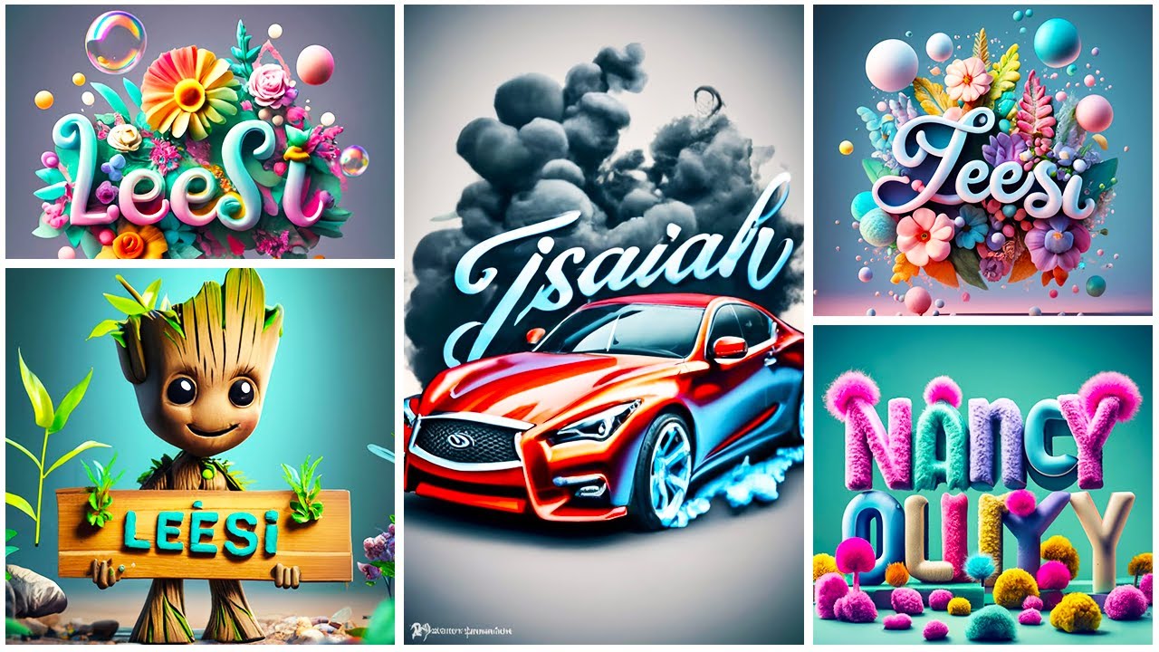 How to create trending AI images with your name | Ideogram Ai