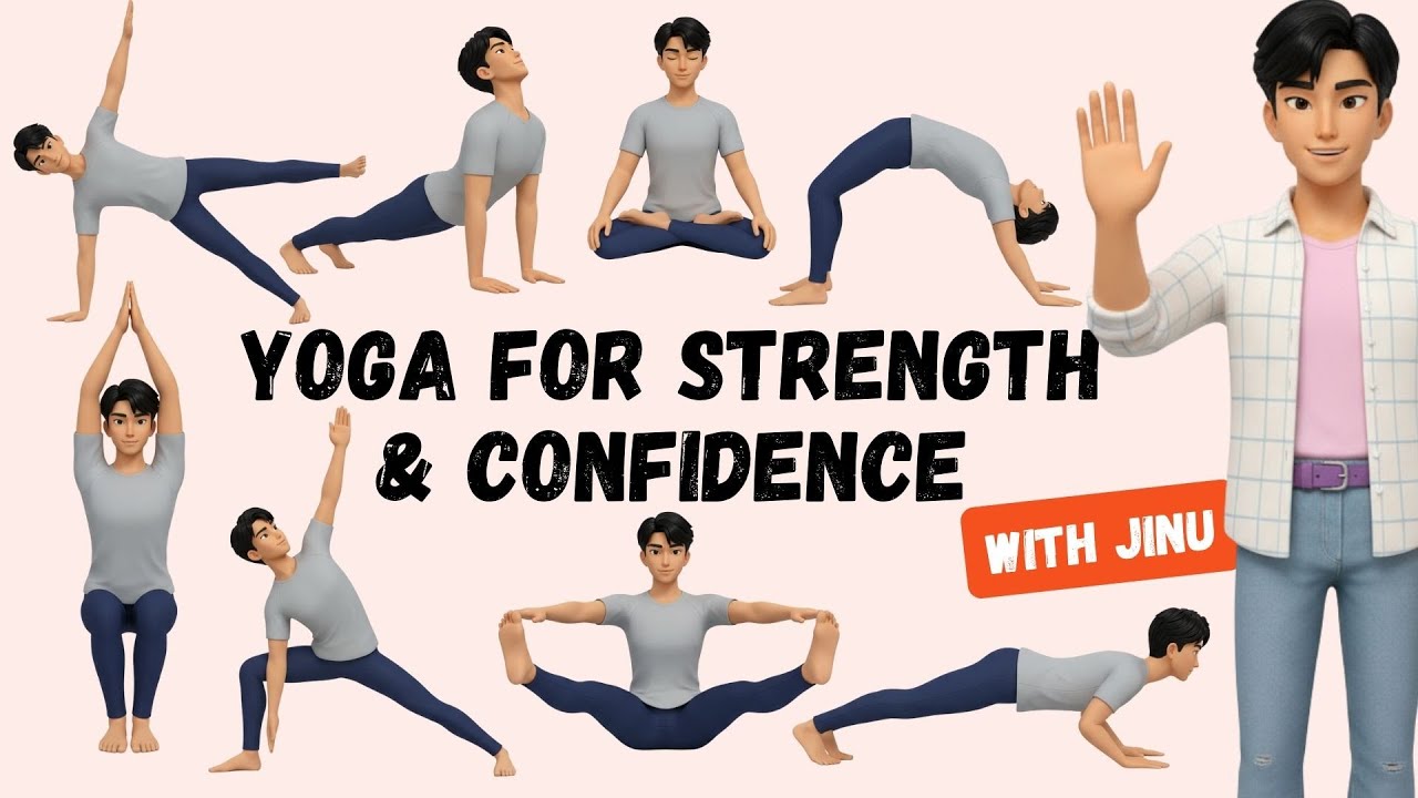 Superhero Yoga for Kids | Jinu x KPop Demon Hunters