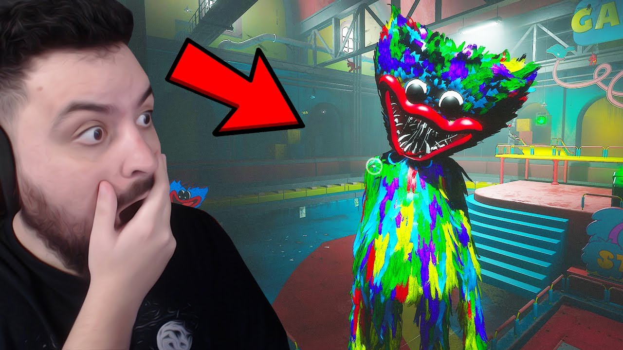 ENCONTRO O RAINBOW HUGGY SECRETO DO CAPITULO 3 !! - INCRÍVEL - Poppy Playtime CAPITULO 2