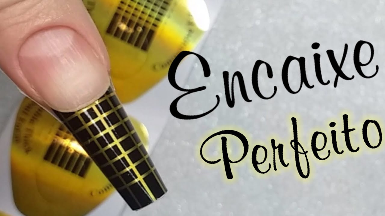 Como Encaixar o Molde Baratinho ( MUITO FÁCIL ) - Unhas de Gel