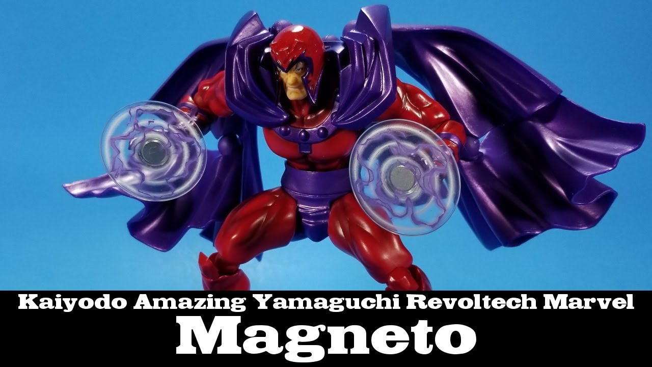 Amazing Yamaguchi Magneto Revoltech Kaiyodo Review