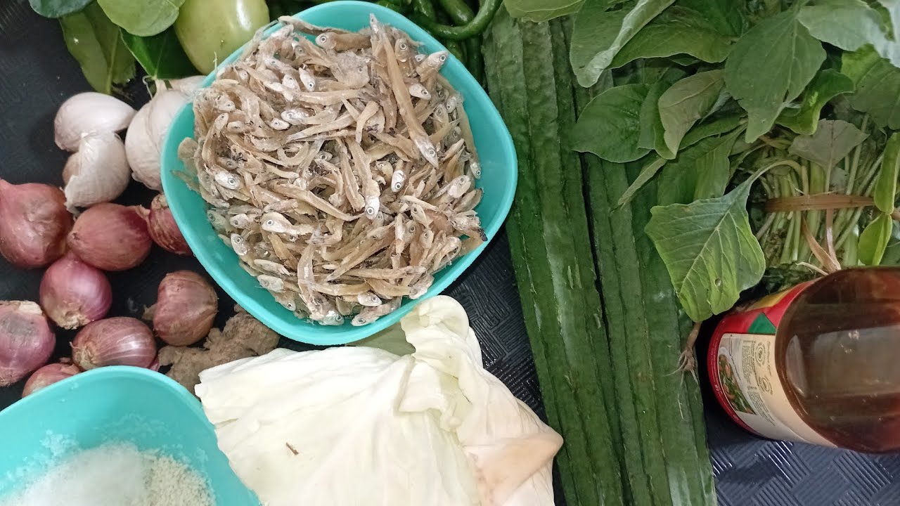 Sambel Kubis Ikan Teri + Sayur Bening Oyong Bayam enak Banget Bikin Boros Nasi Coba Ya!!