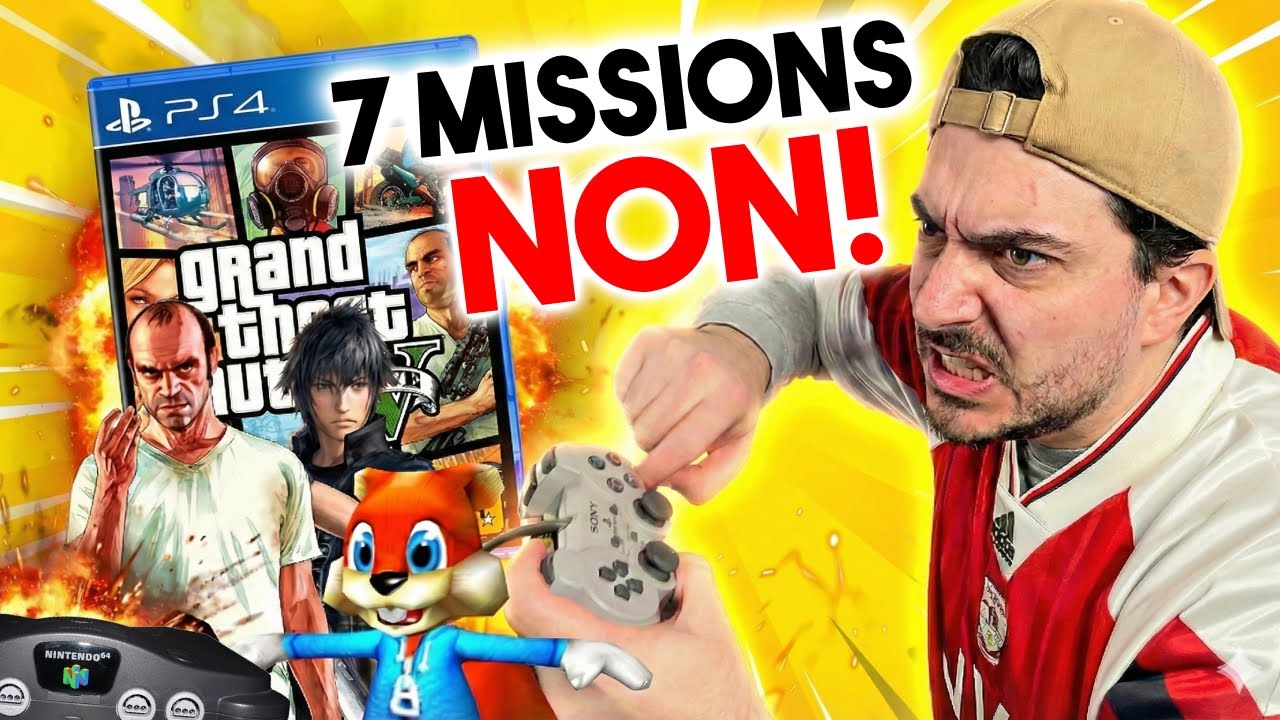 7 MISSIONS INSUPPORTABLES dans les jeux vidéo !
