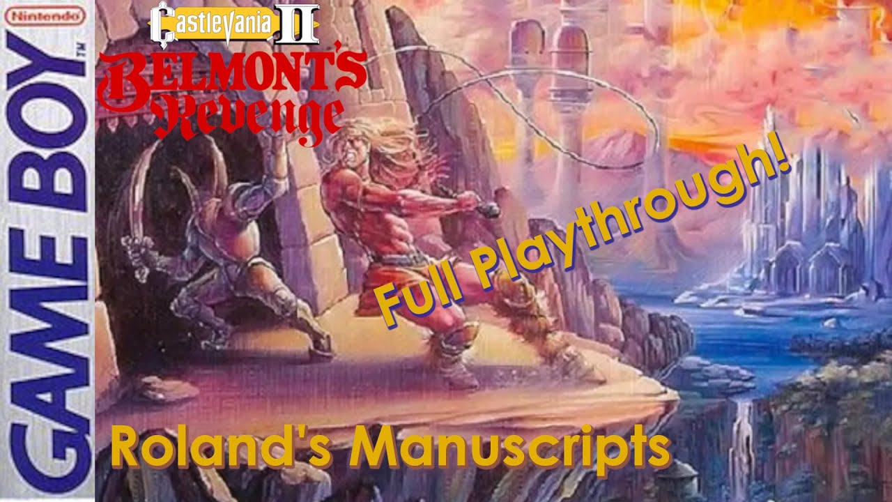 Castle du Soleil - Castlevania: The Adventure 2 Belmont's Revenge (Full Playthrough)