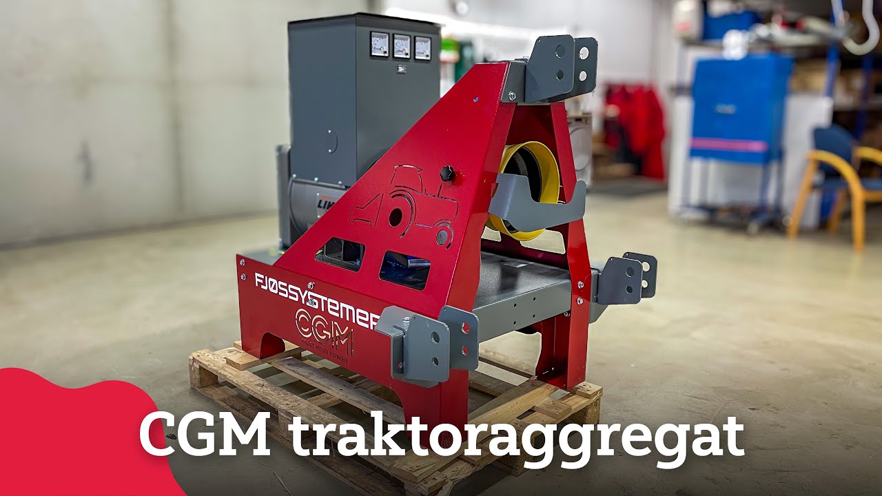 CGM traktoraggregat – for sikker strøm