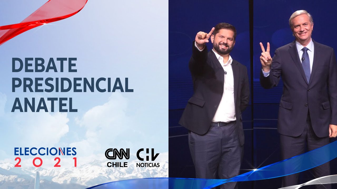 DEBATE ANATEL COMPLETO | Último Debate Presidencial 2021: Gabriel Boric y José Antonio Kast