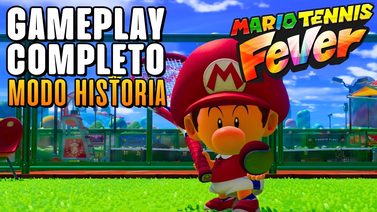 Mario Tennis Fever (modo historia) 🎾  Gameplay completo en español (Nintendo Switch 2)