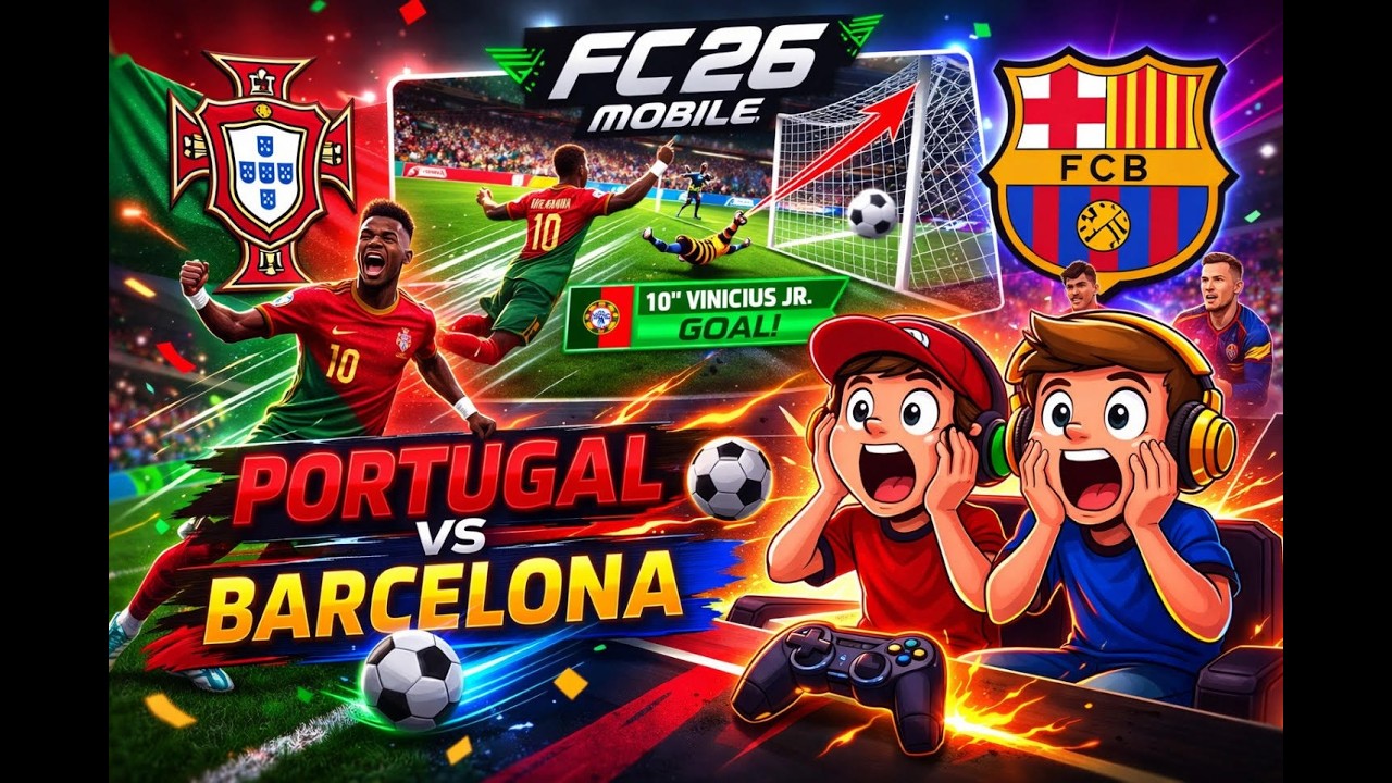 Our FIRST video⚽ FC 26 mobile gameplay