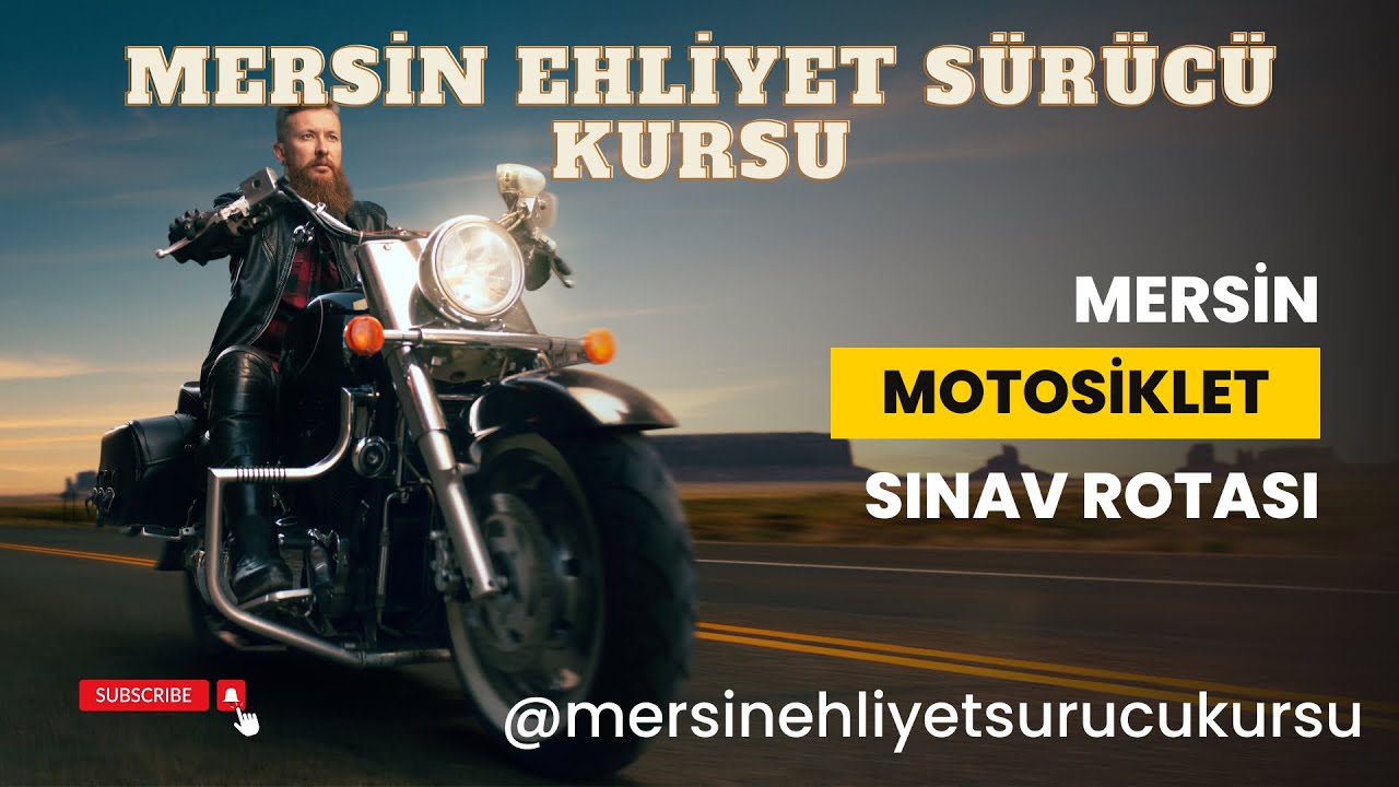 Mersin Motosiklet A2 Sınav Parkuru